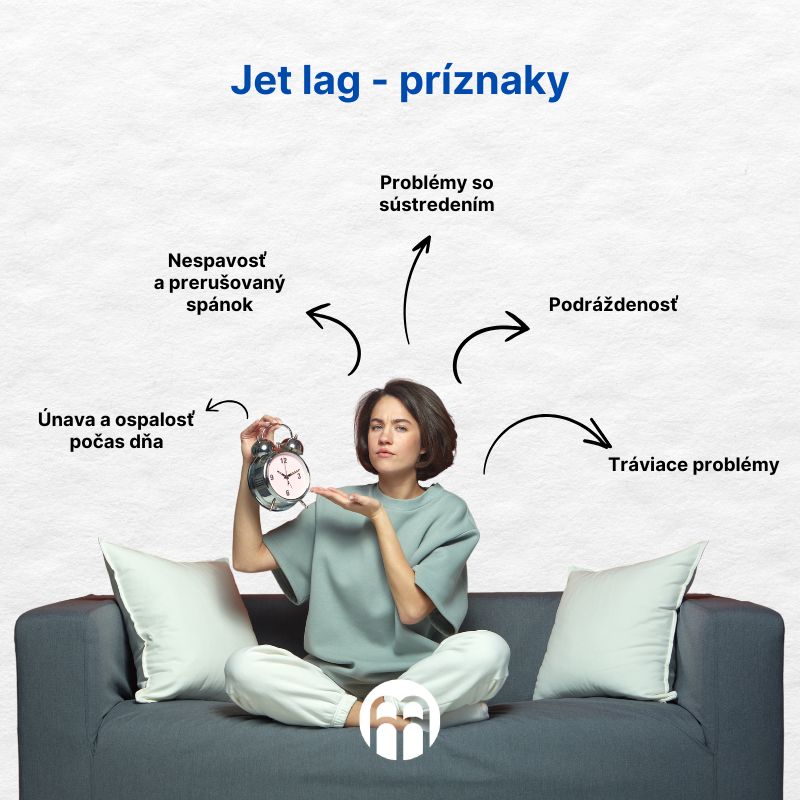 (Slovenčina) Jet lag - příznaky